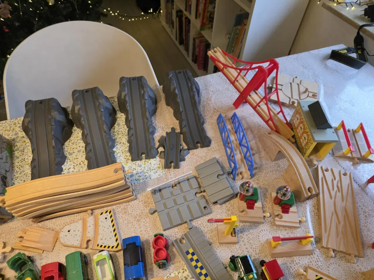 Billede 5 - KÆMPE BRIO TOGBANESAMLING - Masser af skinner, bro