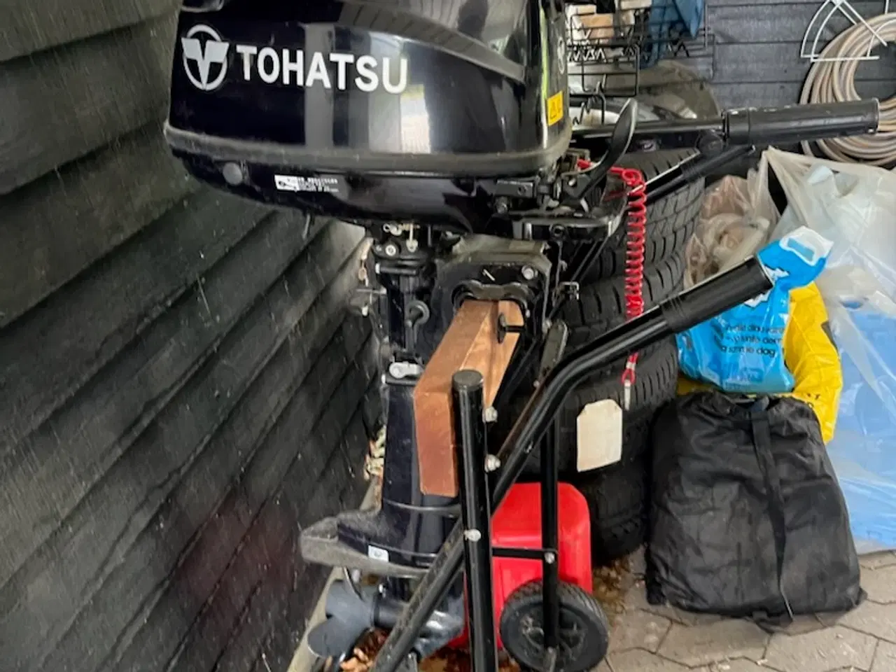 Billede 1 - Bådmotor Tohatsu 4HK med ekstra tank