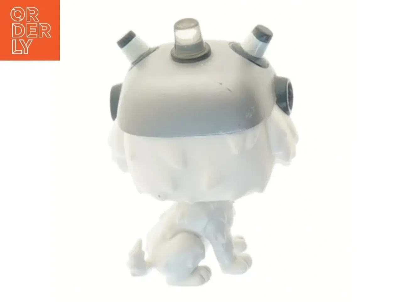 Billede 2 - Pop figur af hund med hjelm (str. 10 cm)