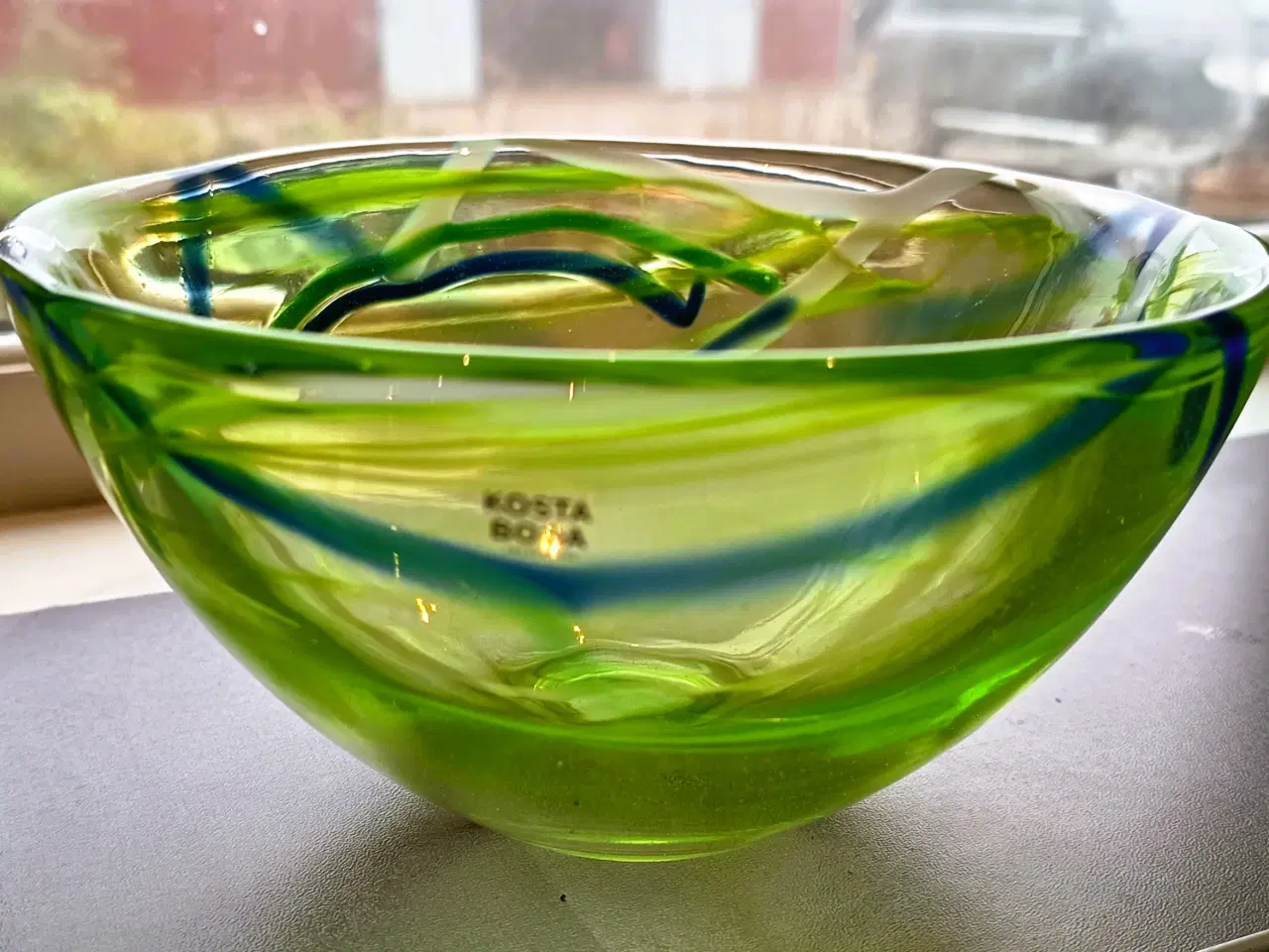 Billede 6 - Kosta Boda Anna Ehrner Lime Green Contrast skål