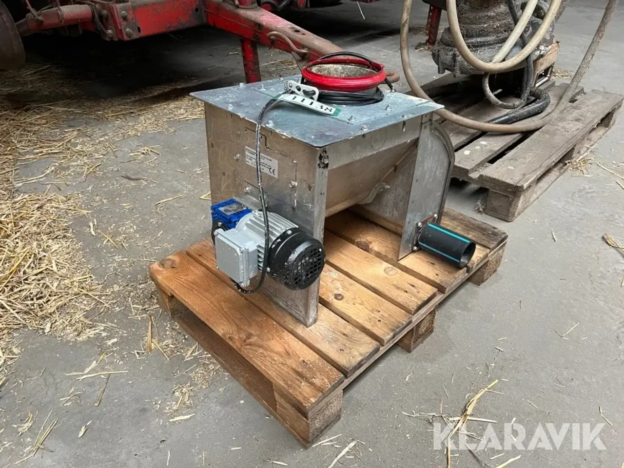 Billede 1 - Gear motor Skiold Hopper TP std. stainless Ø50,8 with motor