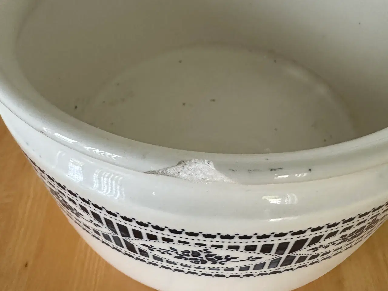 Billede 2 - Porcelænsnatpotte 