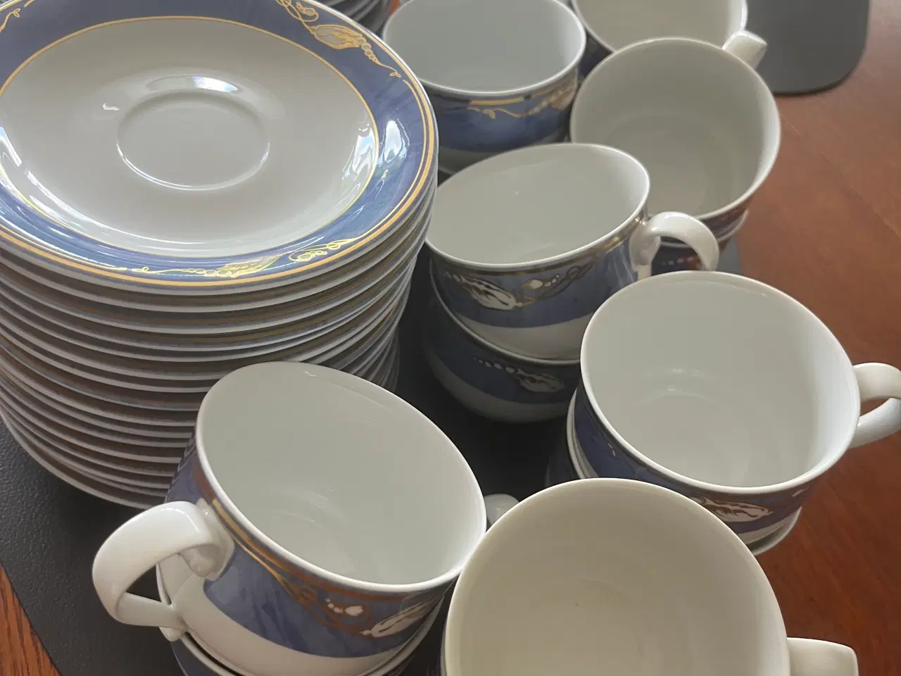 Billede 2 - Blå Magnolia – Royal Copenhagen - Kaffestel