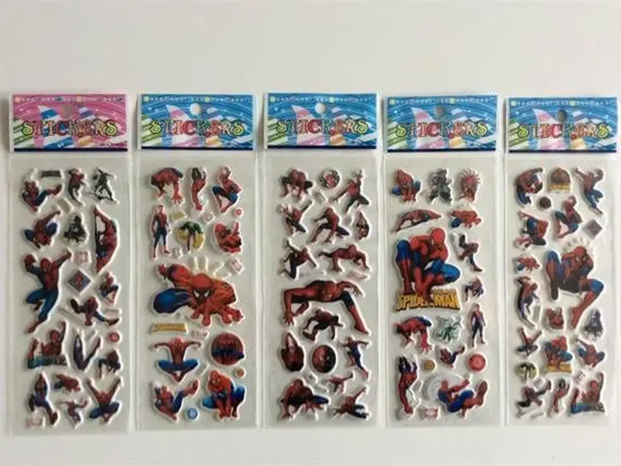 Billede 2 - Klistermærker med Spiderman Cars m.fl.