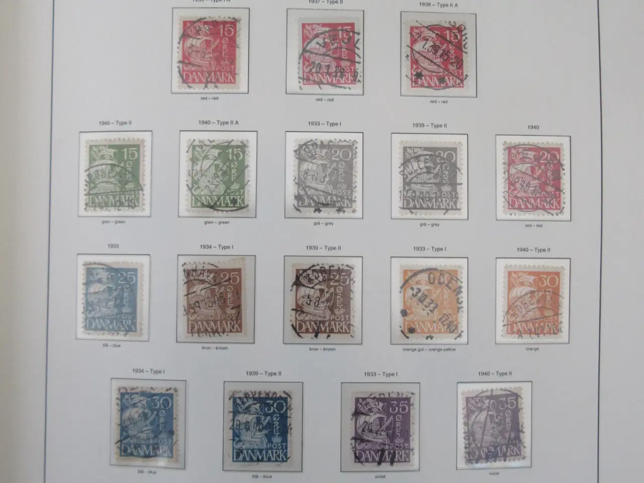 Billede 12 - God start samling Danmark i fortryks album