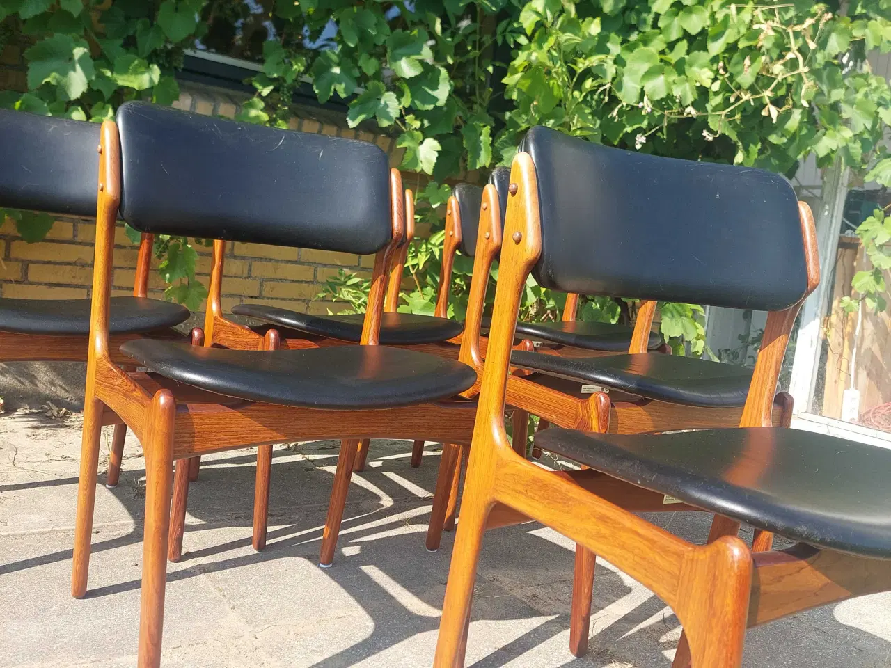 Billede 4 - Erik Buch spisebordstole Model OD49 -