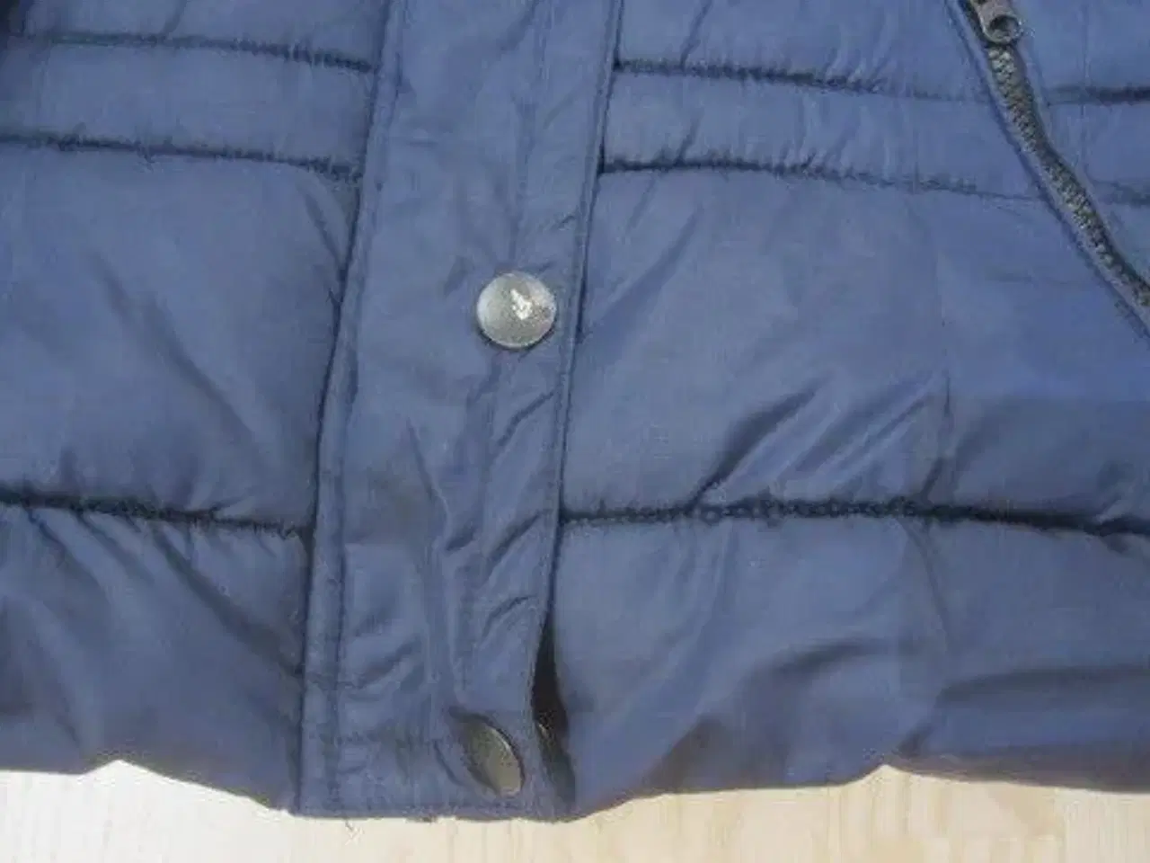 Billede 4 - Str. M, mørkeblå varm jakke fra MANGO