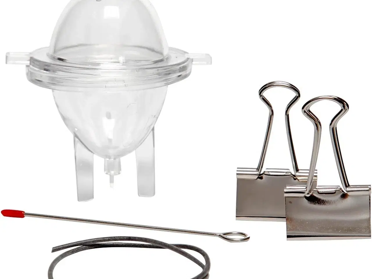 Billede 1 - Ægformet lysstøbeform i plast - 65 mm høj