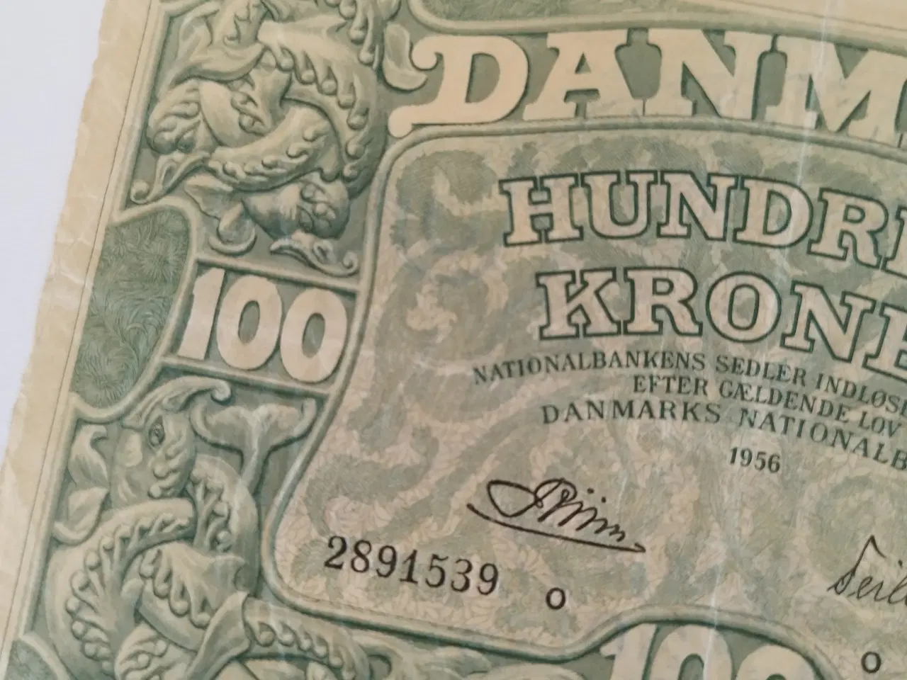 Billede 3 - 💯. 100 kr fra 1956