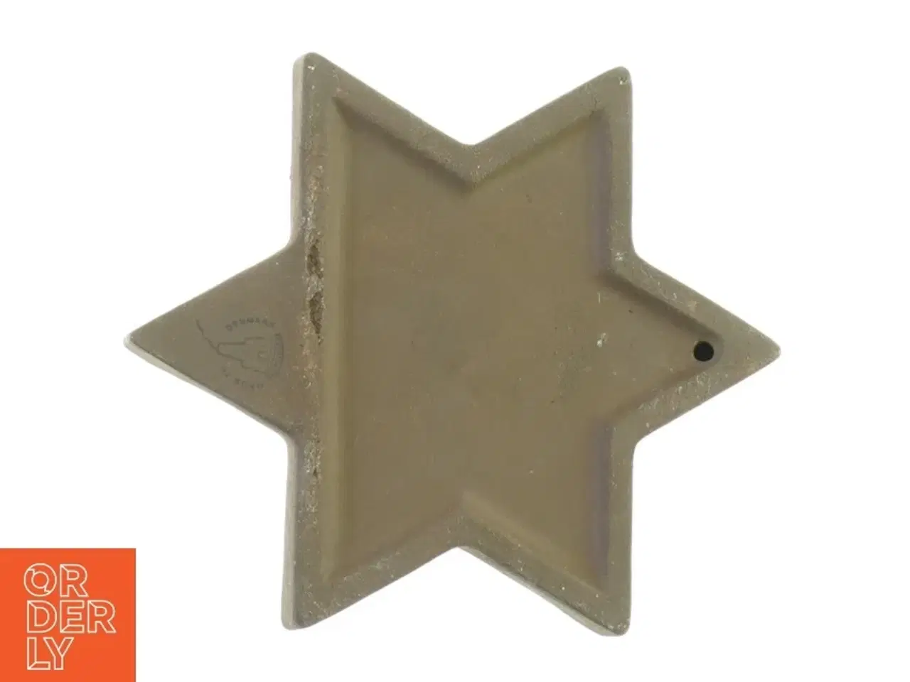 Billede 3 - Lysestage med stjerne (str. 18 cm)