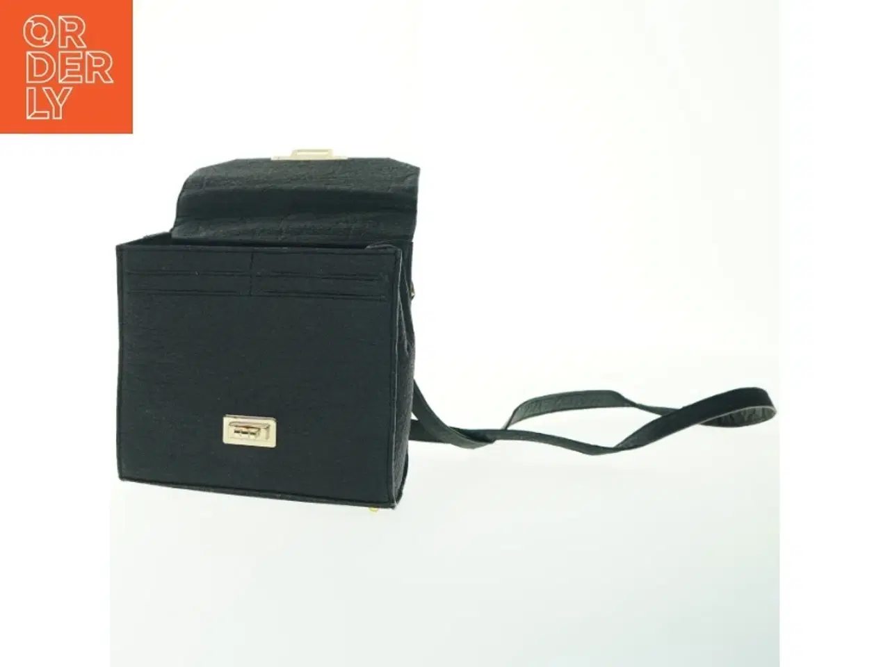 Billede 3 - Sort skuldertaske (str. 19x21 cm)