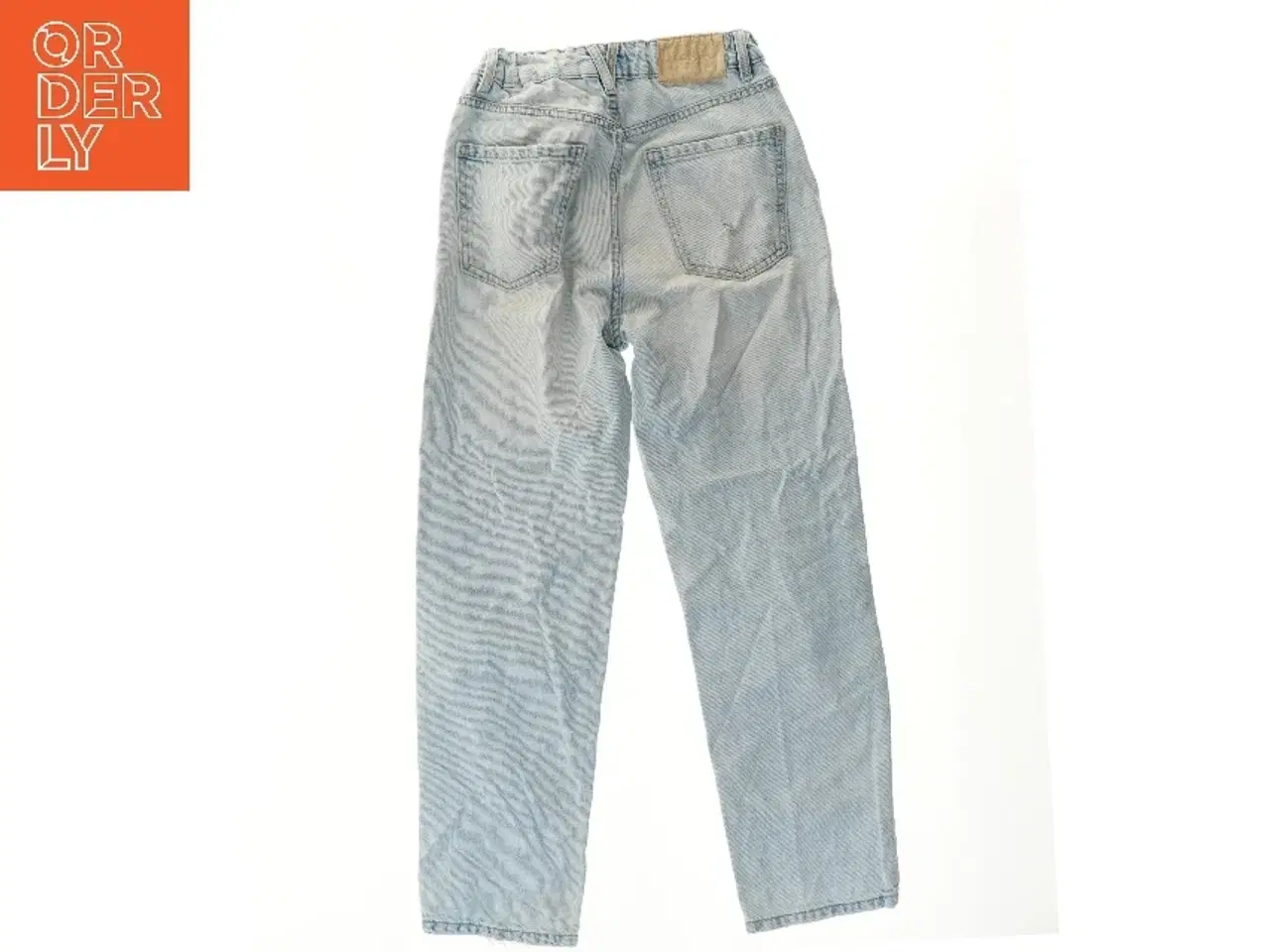 Billede 2 - Lyseblå jeans med elastik i taljen fra Zara (str. 164)