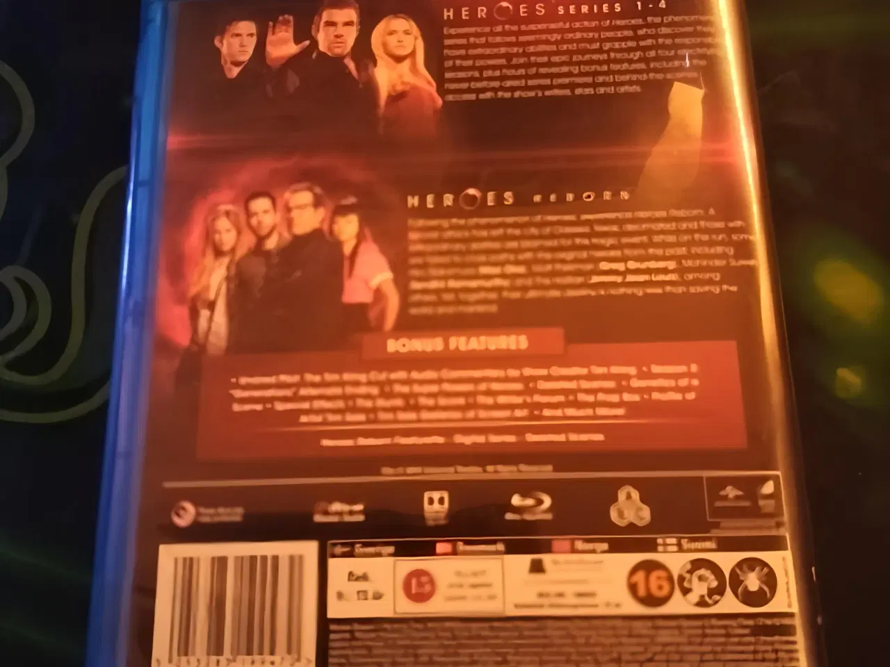 Billede 2 - Heroes + Heroes Reborn komplet bluray box