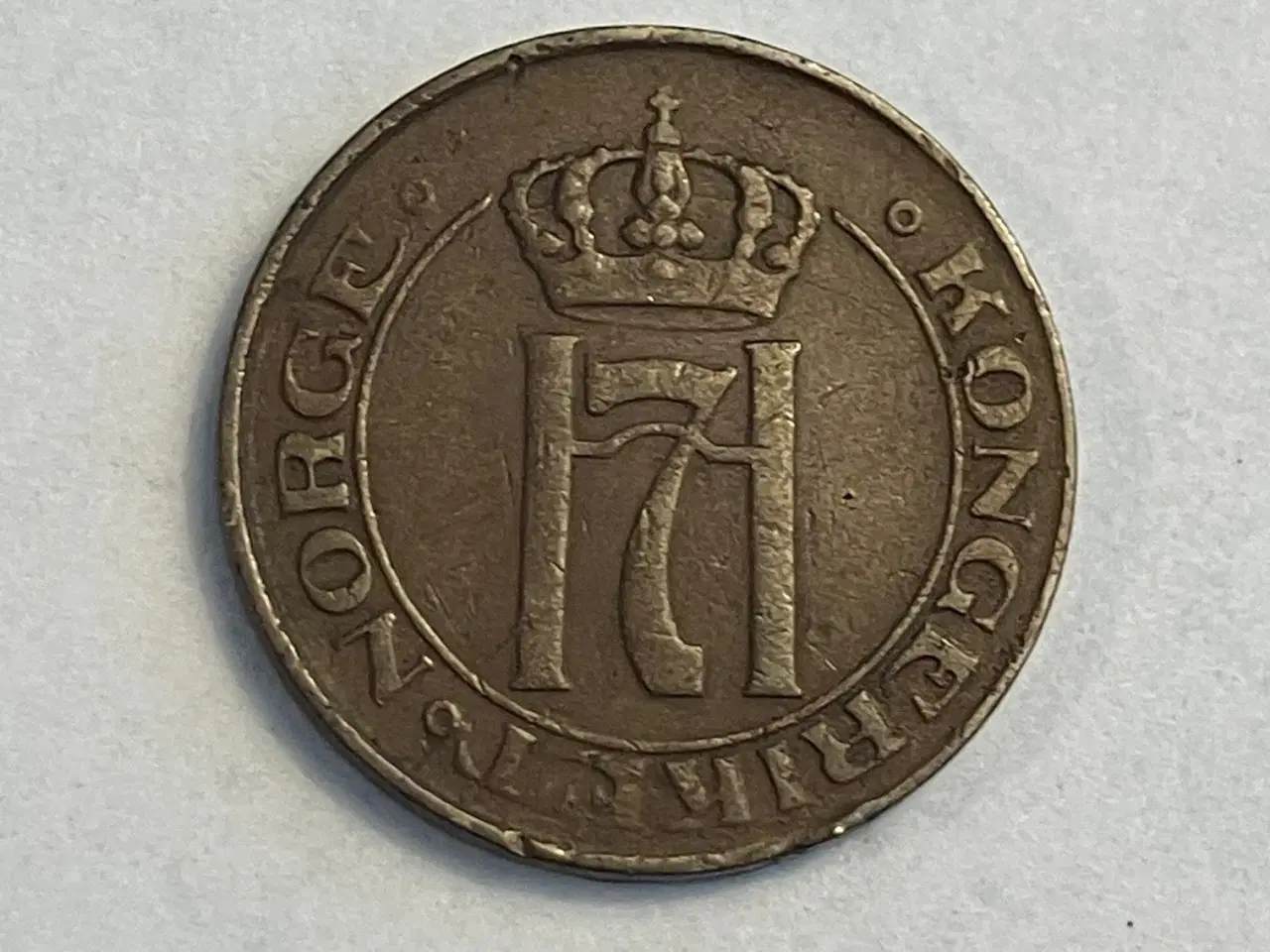 Billede 2 - 1 Øre 1921 Norge