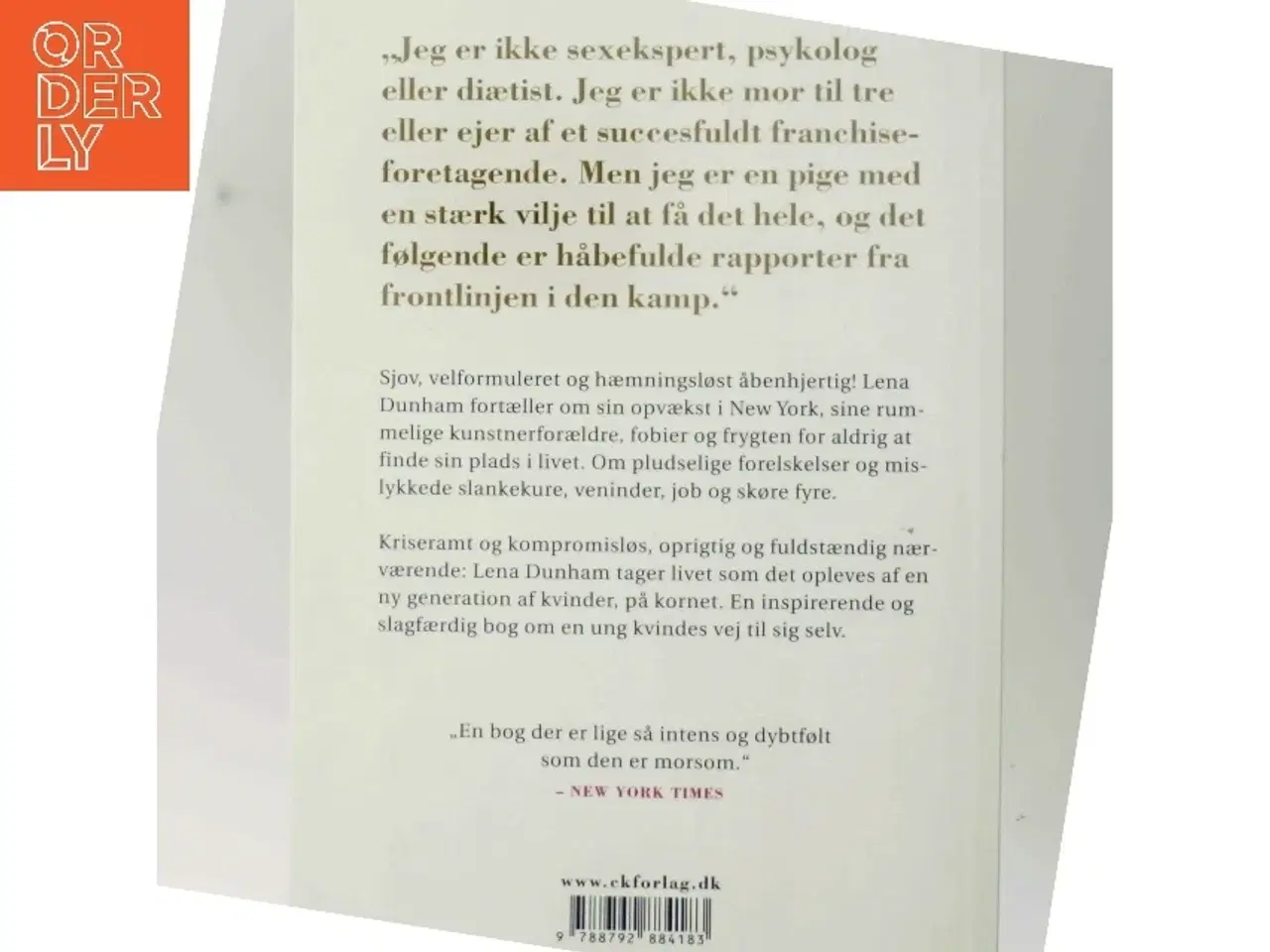 Billede 3 - Ikke den slags pige af Lena Dunham (Bog)