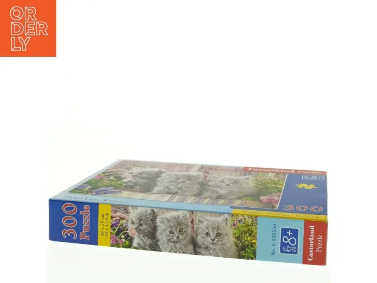 Billede 4 - 300-brikke puslespil med kattemotiv fra Er Ukendt Stop 80 (str. 40 x 29 cm)