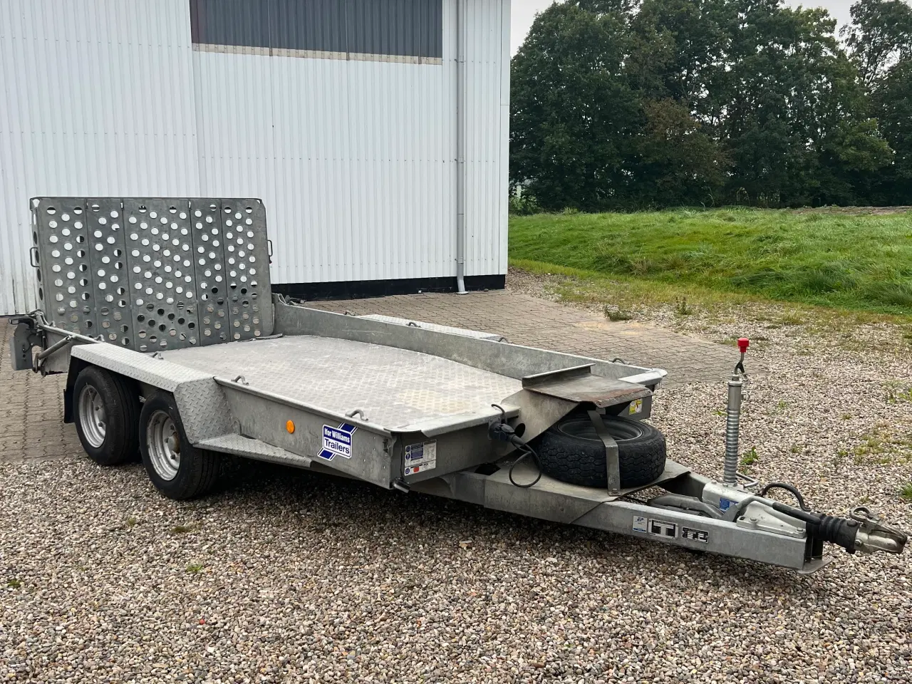 Billede 1 - Ifor Williams GH126BT maskintrailer