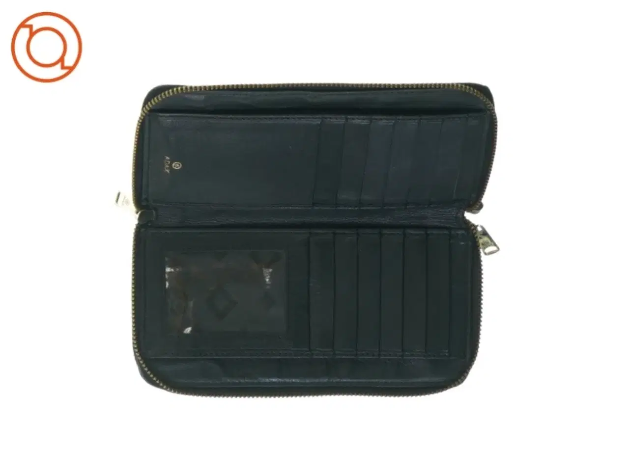 Billede 4 - Læder Clutch Pung fra Adax (str. 18 x 10 cm)