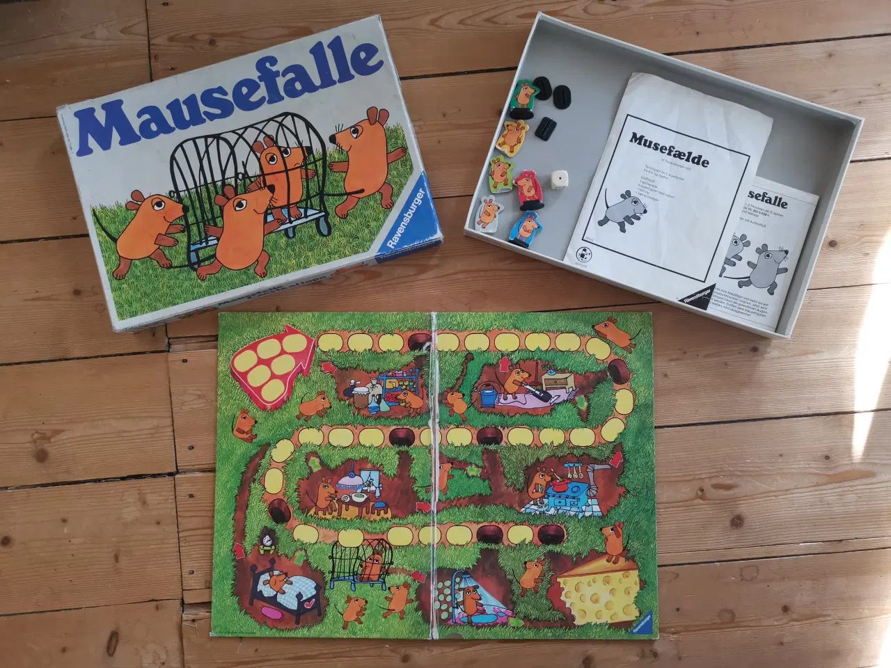 Billede 1 - Musefælde Brætspil Mausefalle