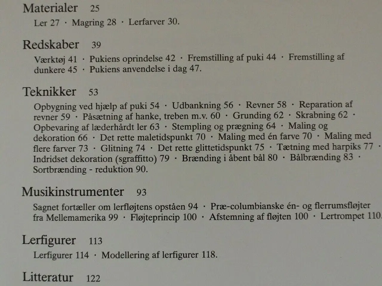 Billede 2 - bålbrændt ler - pottemageri efter indiansk traditi