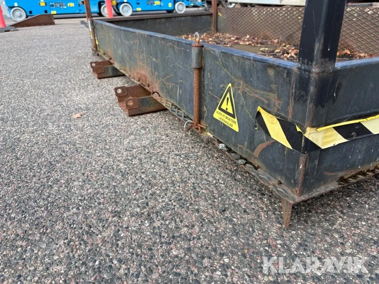 Billede 9 - Mandskabs kurv KIRK Maskinfabrik
