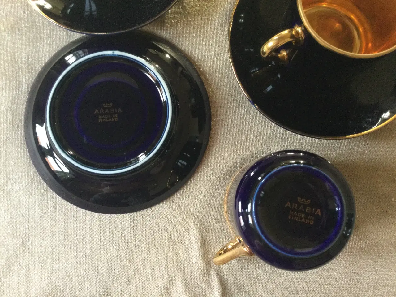 Billede 3 - Sjældent mokka-kaffestel 12 kopper/underkopper