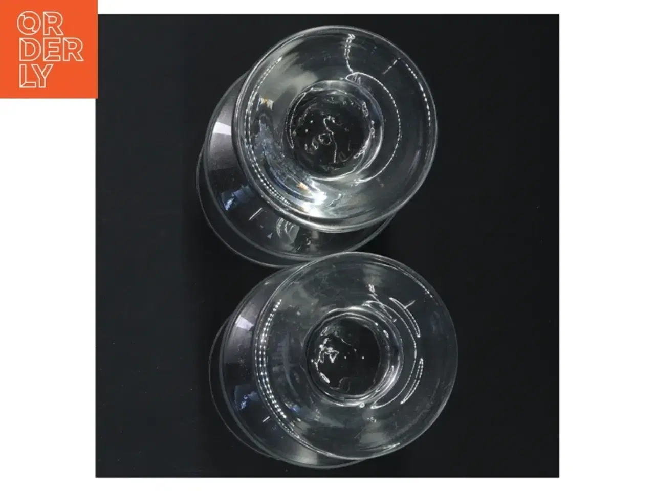 Billede 2 - Sæt med to glas (str. 13,5 cm. 2 styk)