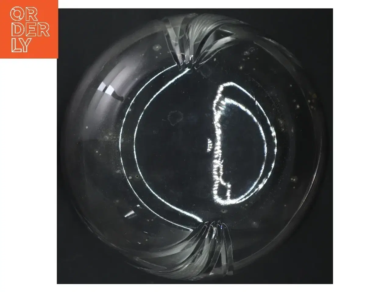 Billede 3 - Gennemsigtig glas skål (str. Ø. 20 cm)