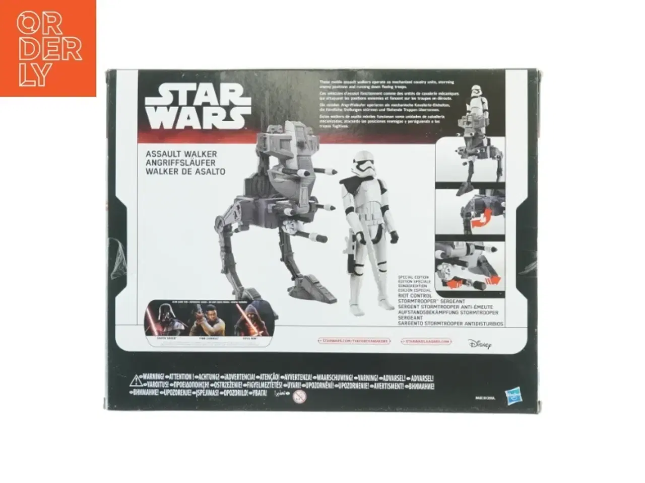 Billede 2 - Star Wars Assault Walker med figur fra Disney (str. 38 x 30 x 6,5 cm)