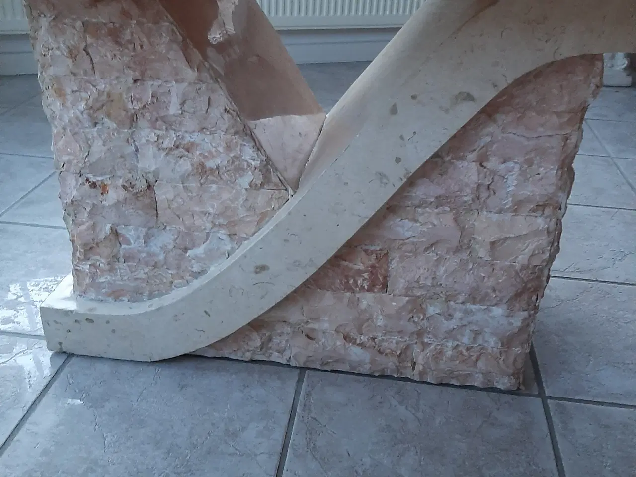 Billede 4 - Underligt bord i sten og marmor