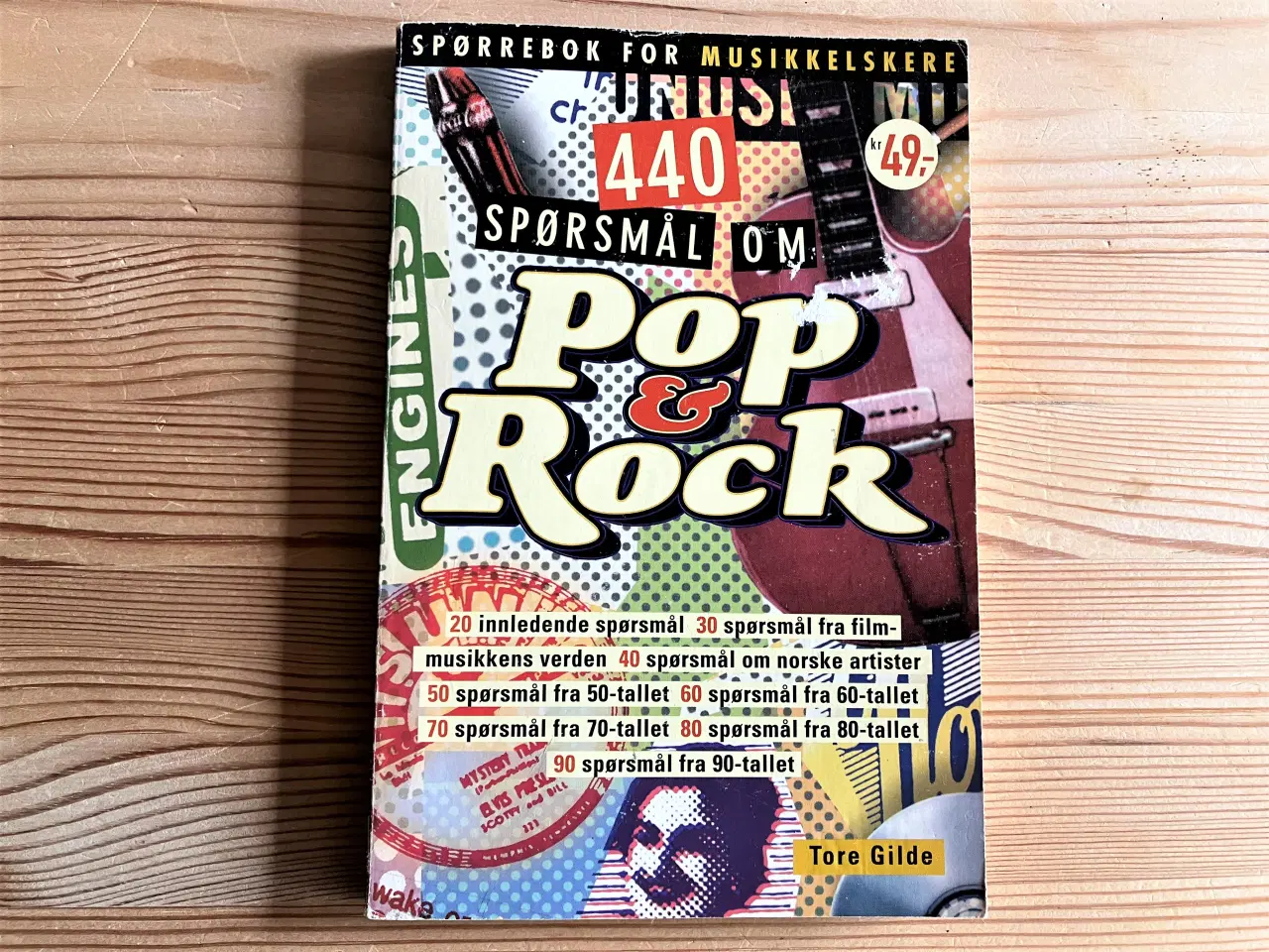 Billede 1 - 440 spørgsmål om pop & rock, af Tore Gilde