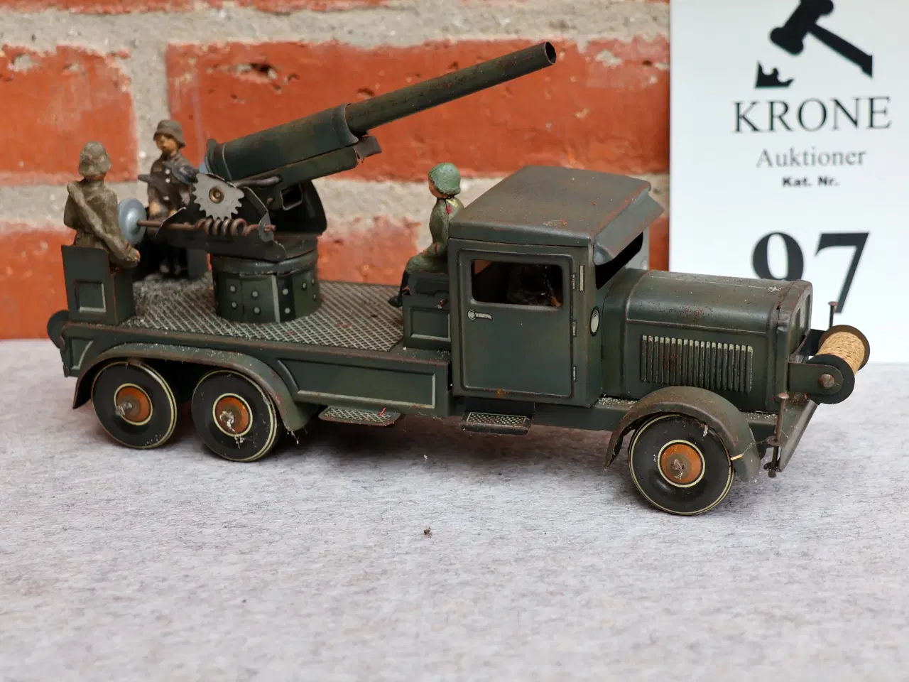 Billede 7 - Gl Tippco Flak LKW blikbil fra sidst 1930erne.