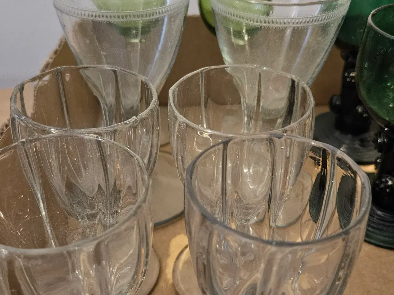 Billede 6 - Div. antikke glas Bla. fra Holmegaard.