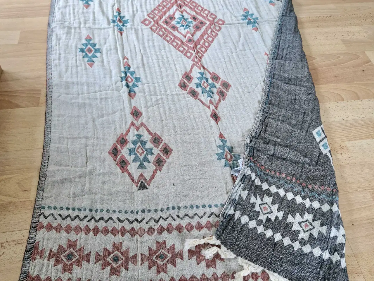 Billede 1 - Lækkert økologisk hamam håndklæde 