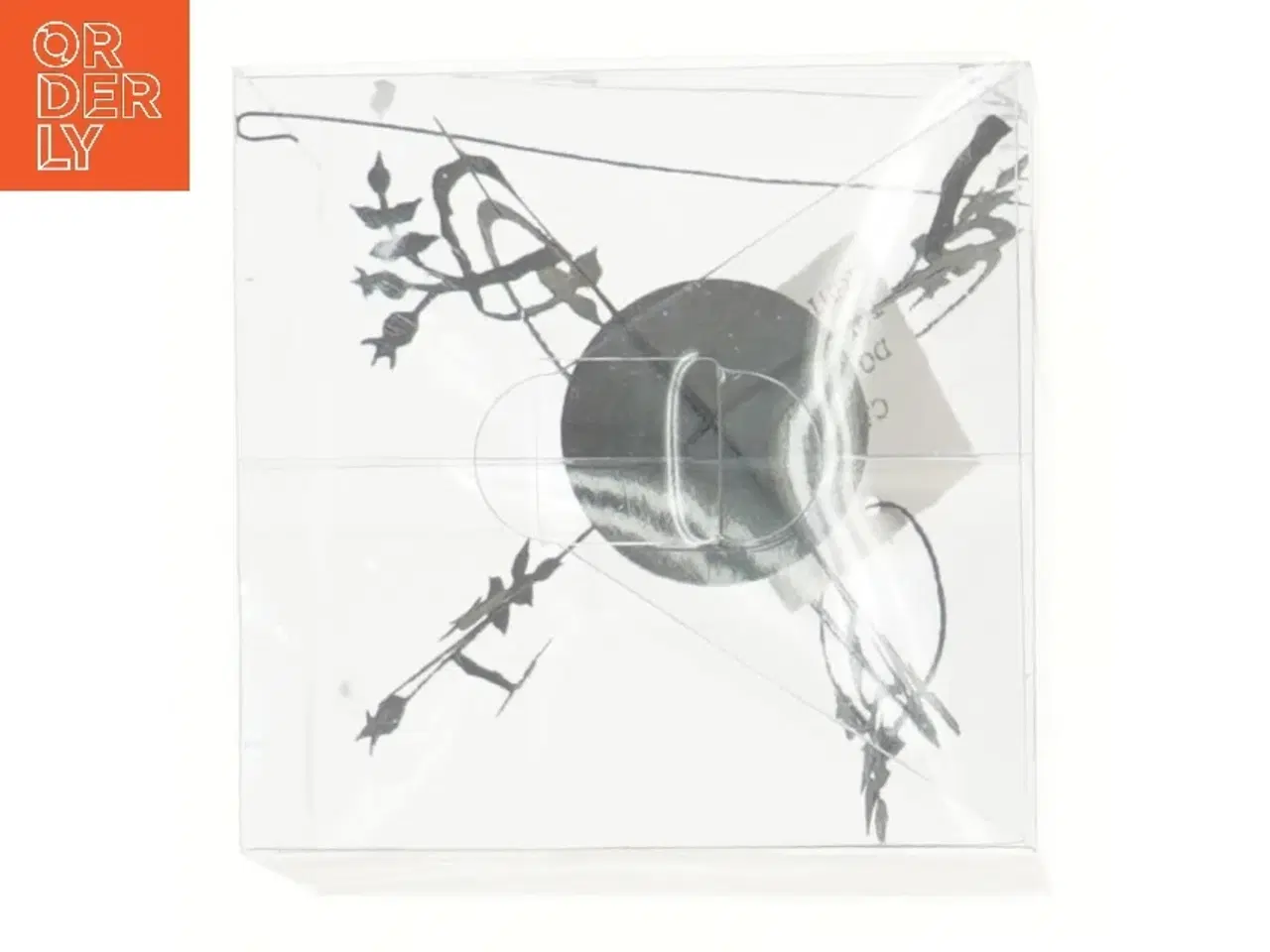 Billede 3 - Dekorativ hjerte med blade design fra Jette Frlich (str. Ø 10 cm)