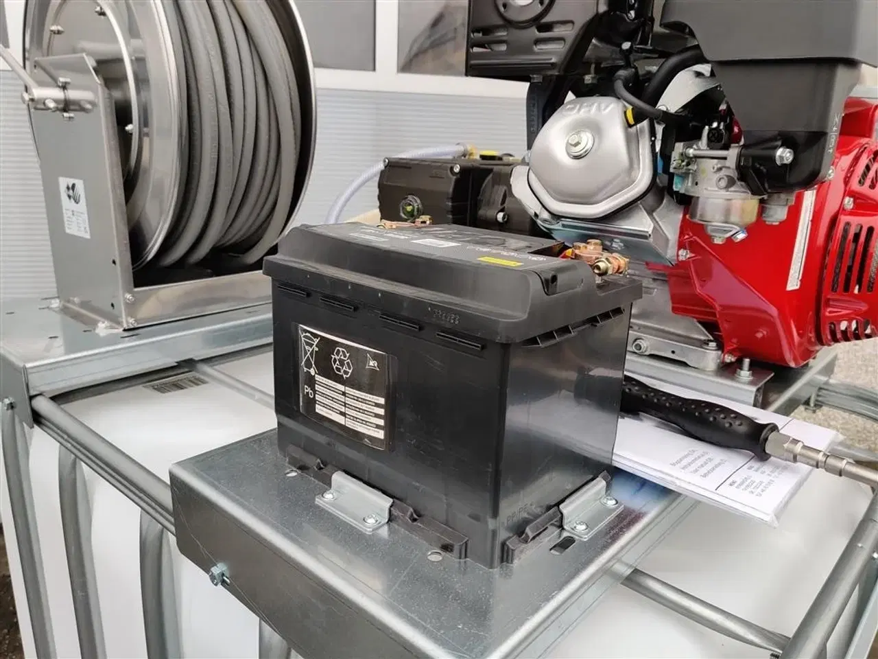 Billede 5 - AB Mobil 220/20-600 Honda 13hk el-start inkl. 50 meter rustfri opruller