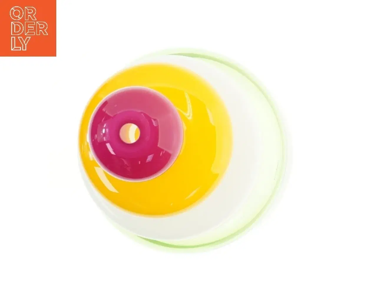 Billede 4 - Glasvase med farvet design fra Ponpon (str. 33 cm)