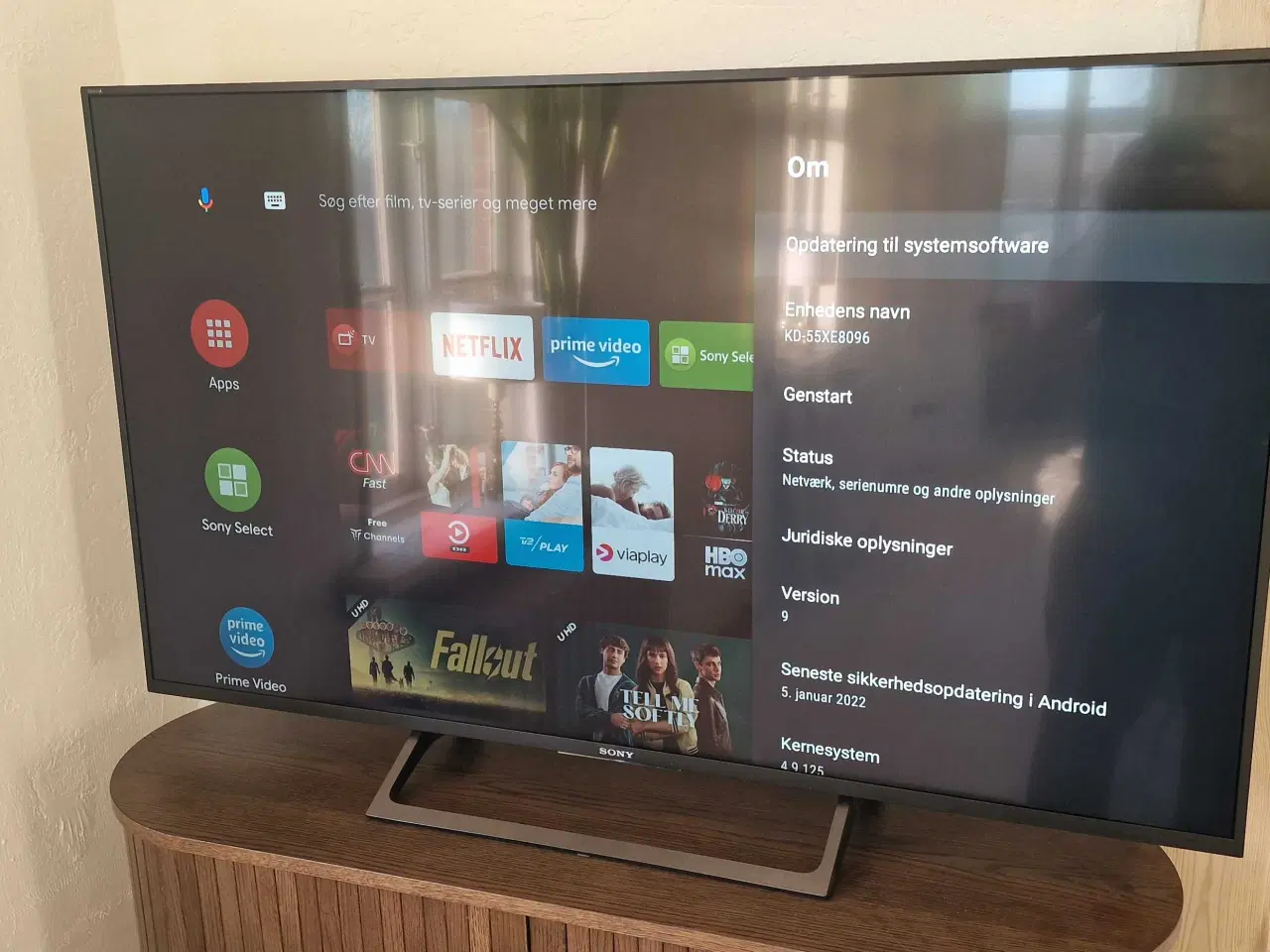 Billede 5 - Sony Bravia Android LCD Smart TV 55". Model KD- 55