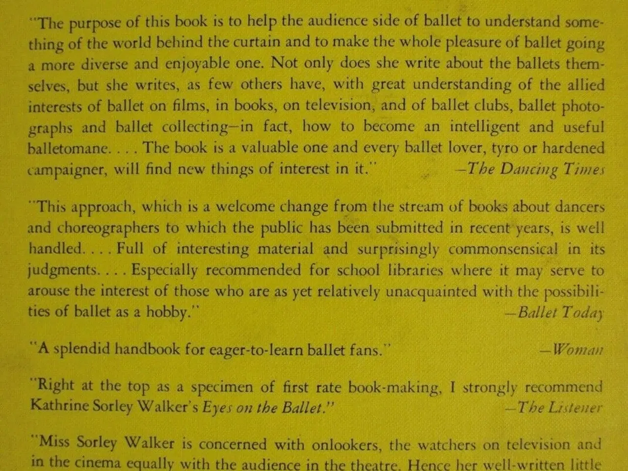 Billede 3 - eyes on the ballet, by kathrine sorley walker, emn