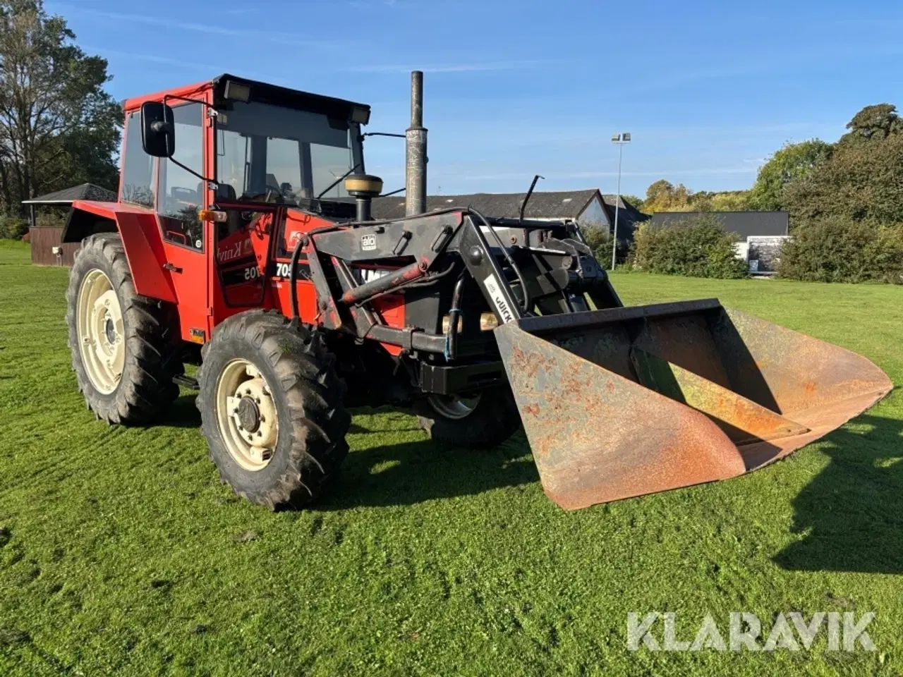 Billede 7 - Veteranen traktor Valmet 705 GLTX frontlæsser