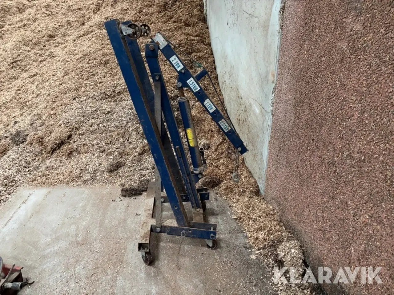 Billede 1 - Værkstedskran sammenklappelig