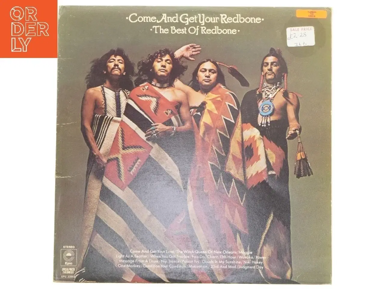 Billede 1 - 'The Best Of Redbone' Vinyl Album fra Epic