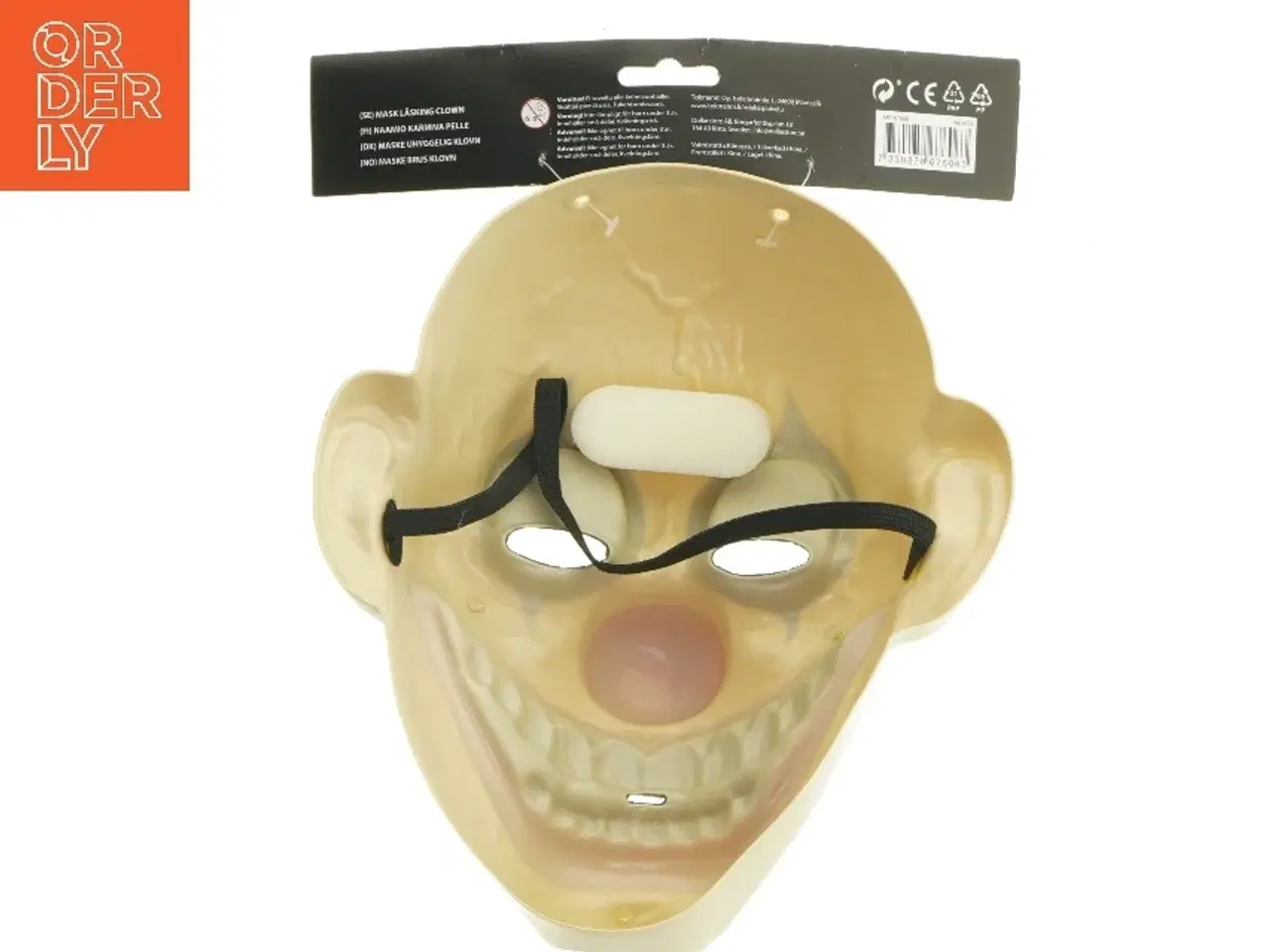 Billede 6 - Halloween Klovnemaske (str. 25x20 cm)