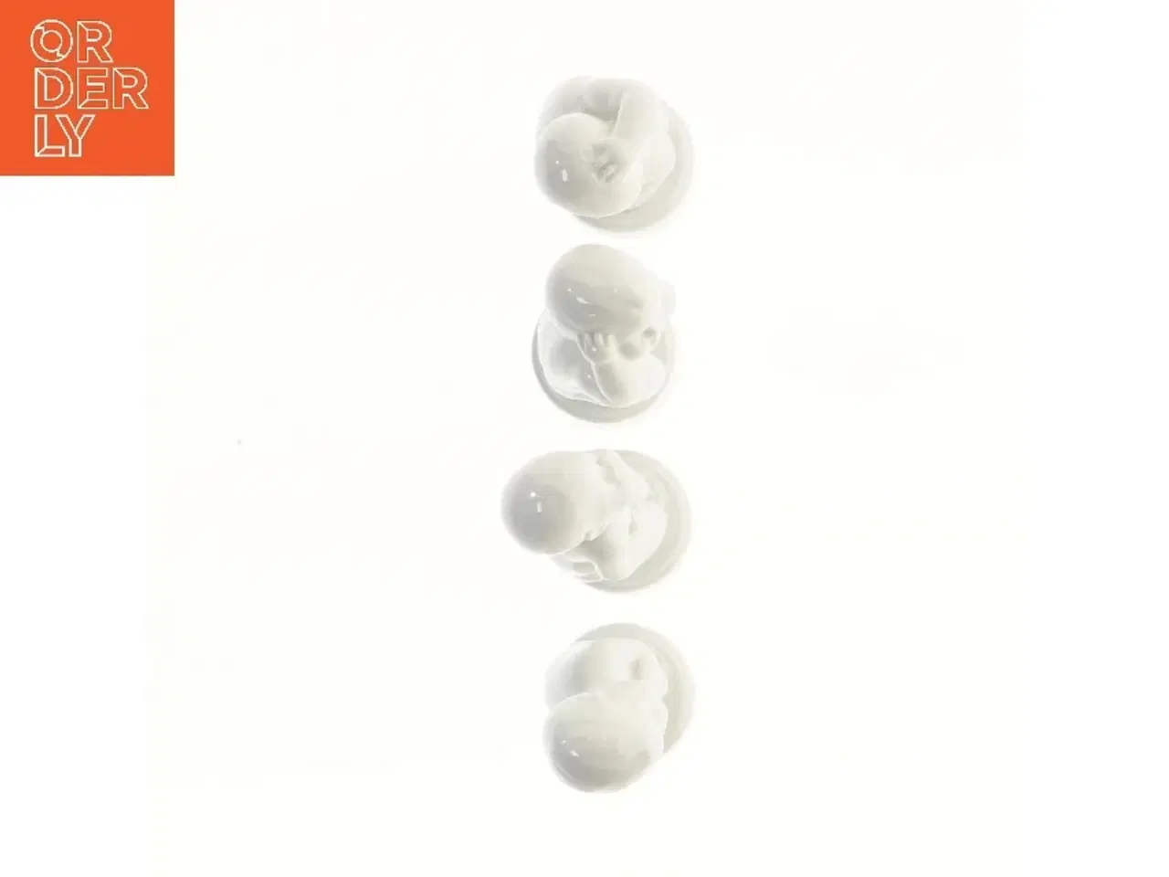 Billede 2 - Porcelænsfigurer af de fire piner (str. 11,5 cm) fra B&G