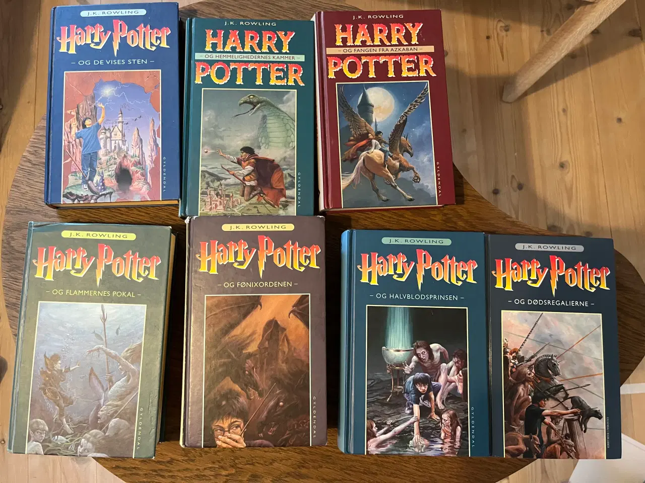 Billede 1 - Harry Potter bøger 1-7 dansk hardback