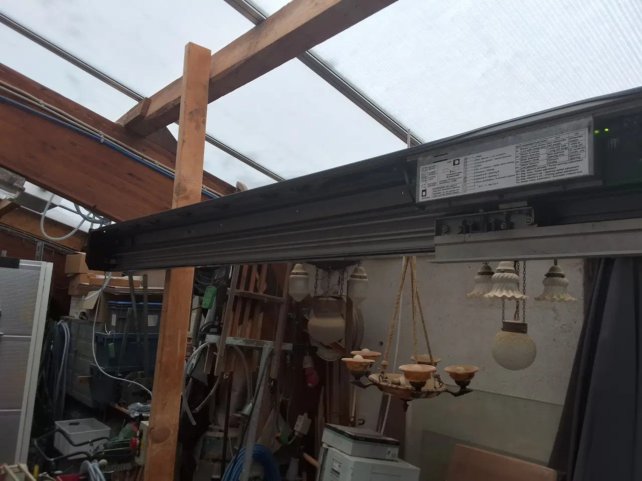 Billede 3 - Elbetjent skydedørs skinne