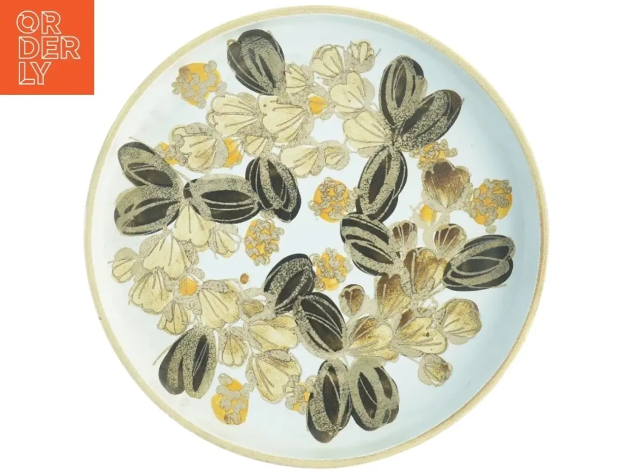 Billede 4 - Ellen Malmer Siena Fajancefad fra Royal Copenhagen (str. Diameter 33 cm x 4 cm)