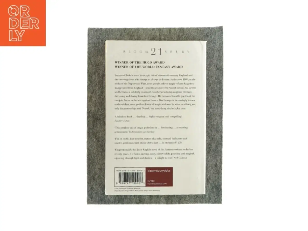 Billede 2 - Jonathan Strange & Mr. Norrell af Susanna Clarke (Bog)
