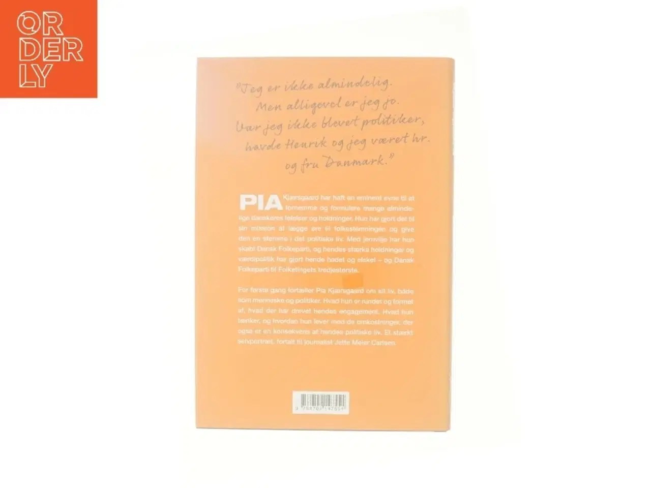 Billede 3 - Fordi jeg var nødt til det af Pia Kjærsgaard (Bog)