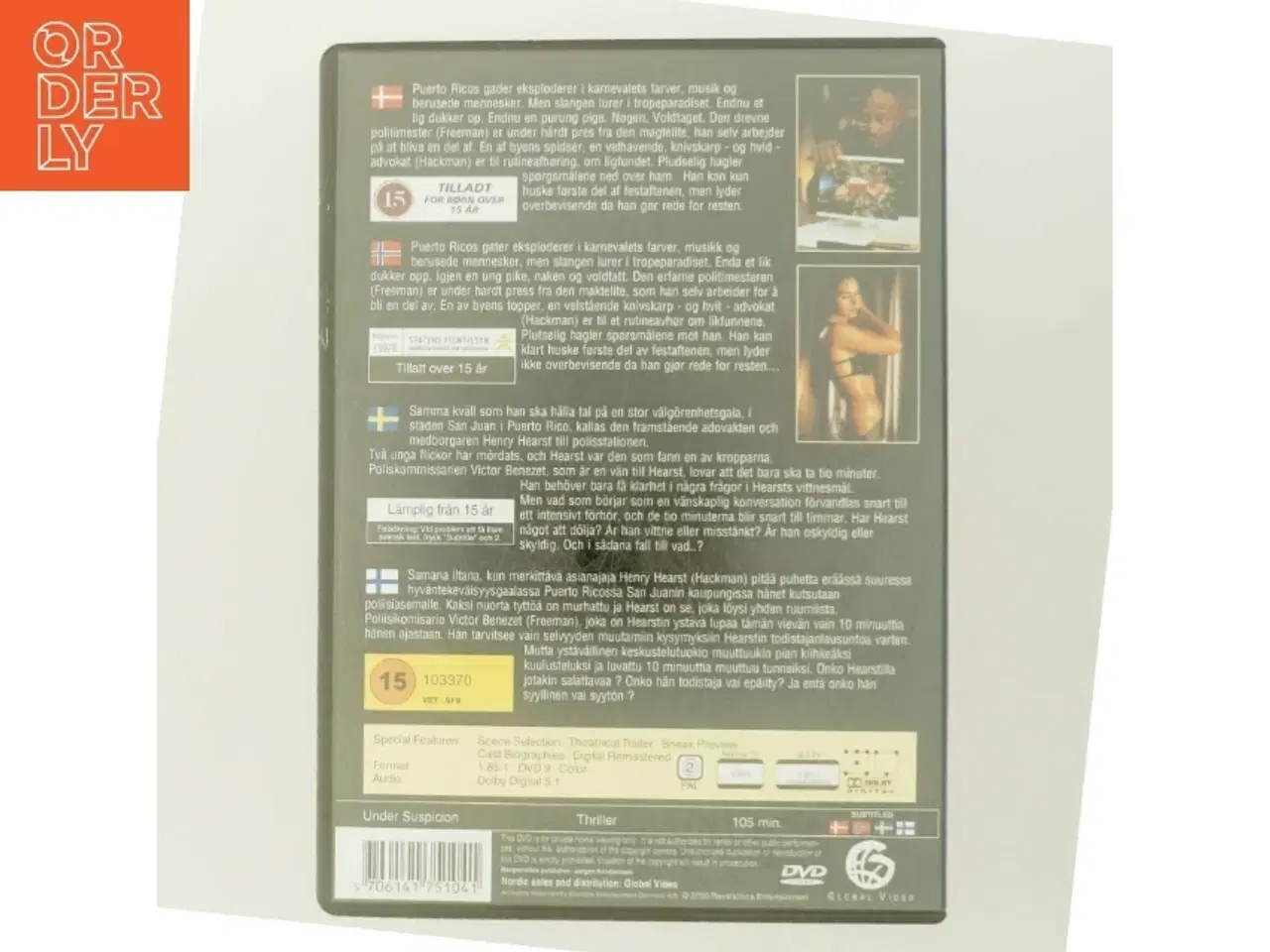 Billede 3 - DVD-film &#39;Under Suspicion&#39;